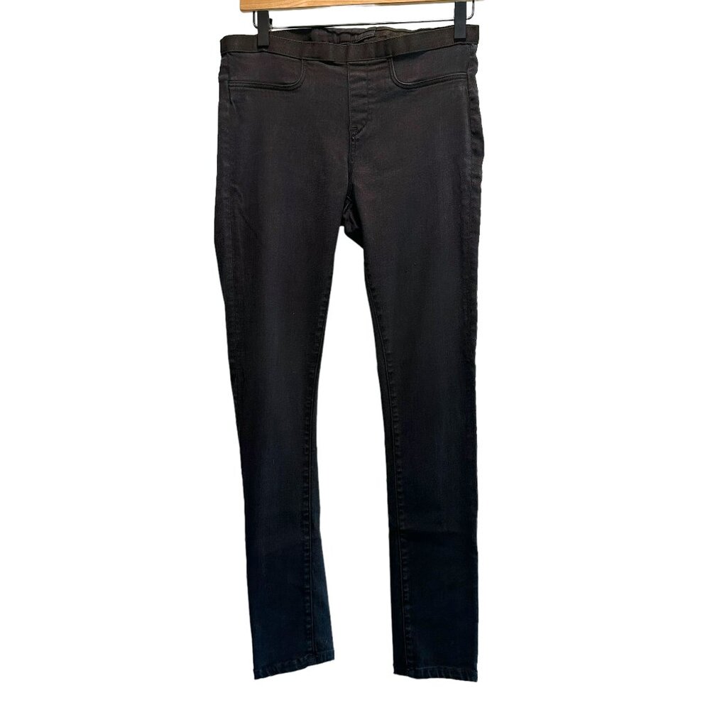 Helmut Lang Skinny Pants Dark Navy/Black Cotton Jeggings Size 28‎